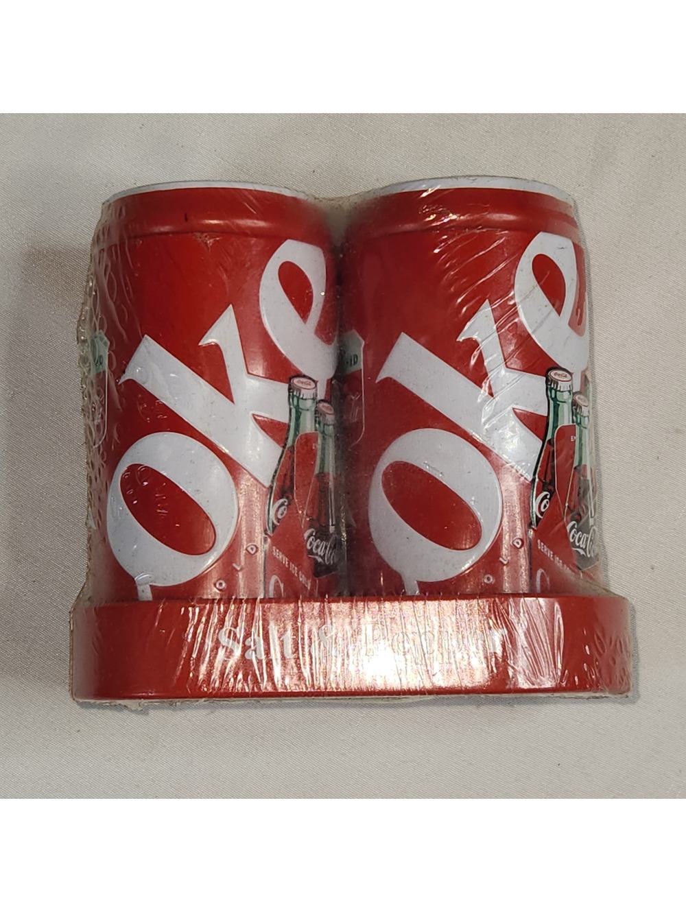 Coca-Cola salt and pepper shaker set
